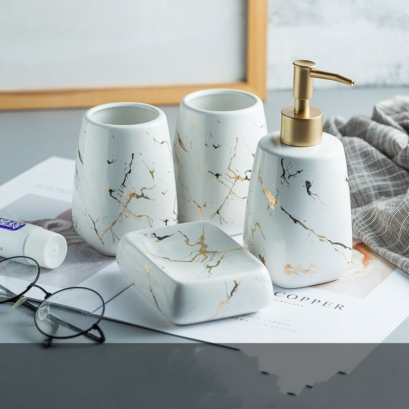 Bathroom Wash Set for Essential Tools - Complete Care for Your Space