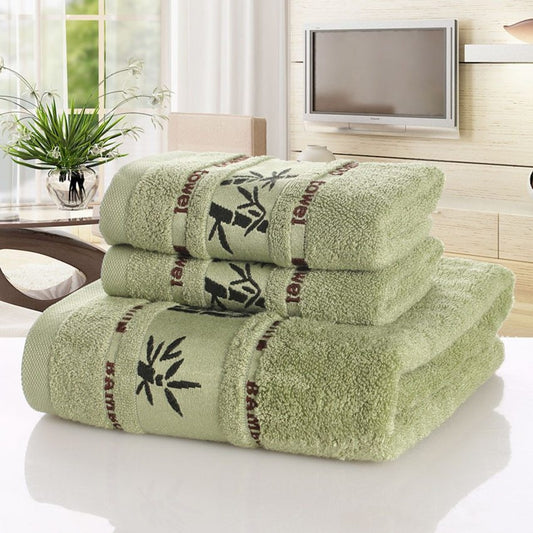 Bamboo Charcoal Bath Towel - Eco-Friendly and Ultra-Soft Fiber Towel
