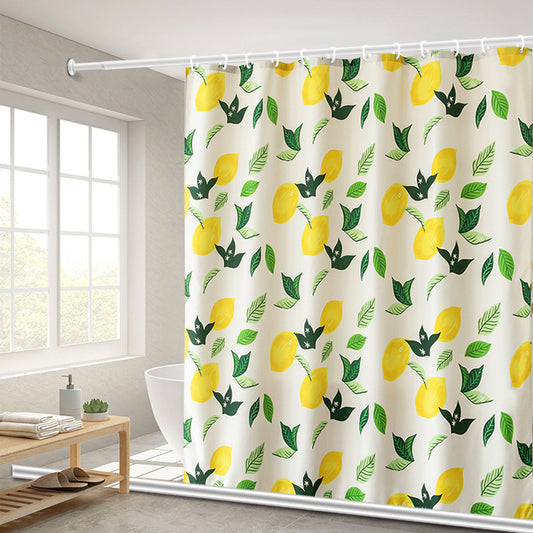 Punch-Free Magnetic Shower Curtain for Bath and Toilet - Thickened Anti-Mold Partition Curtain