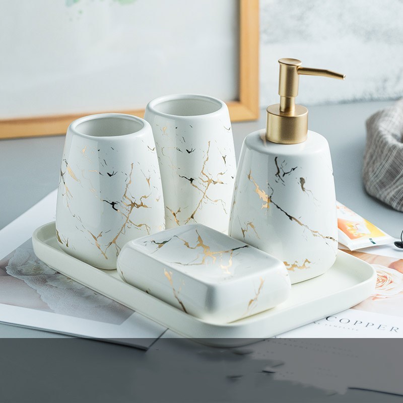 Bathroom Wash Set for Essential Tools - Complete Care for Your Space