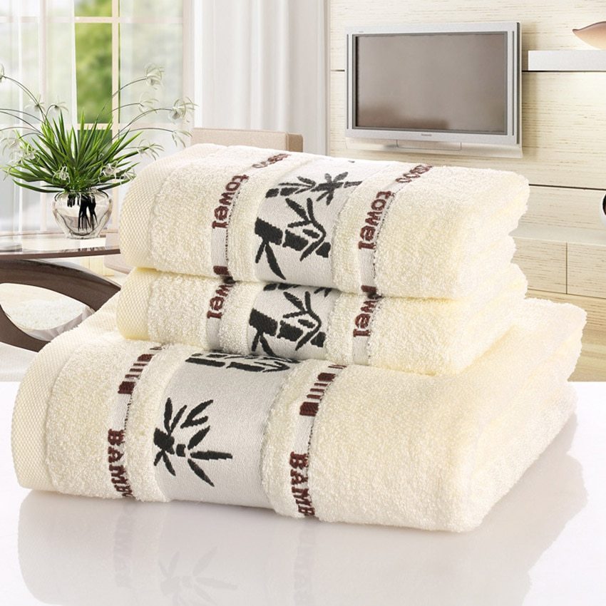 Bamboo Charcoal Bath Towel - Eco-Friendly and Ultra-Soft Fiber Towel