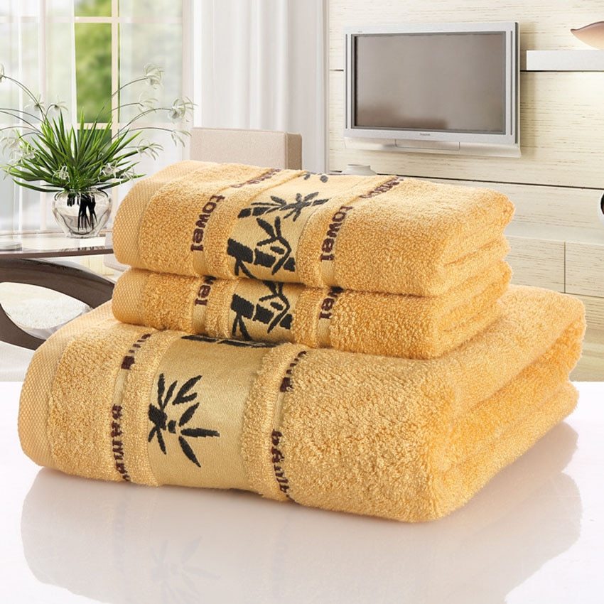 Bamboo Charcoal Bath Towel - Eco-Friendly and Ultra-Soft Fiber Towel