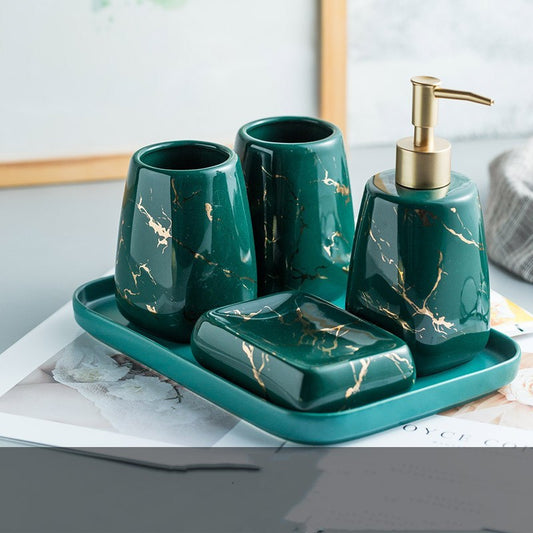 Bathroom Wash Set for Essential Tools - Complete Care for Your Space