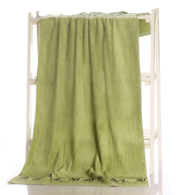Bamboo Charcoal Bath Towel - Eco-Friendly and Ultra-Soft Fiber Towel