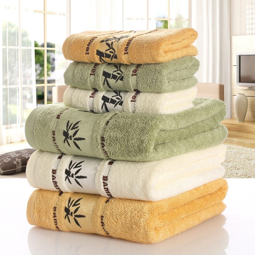 Bamboo Charcoal Bath Towel - Eco-Friendly and Ultra-Soft Fiber Towel