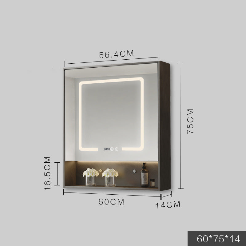 Smart Cabinet Mirror with LED Lights - Anti-fog Hanging Wall Type Bathroom Dressing Mirror