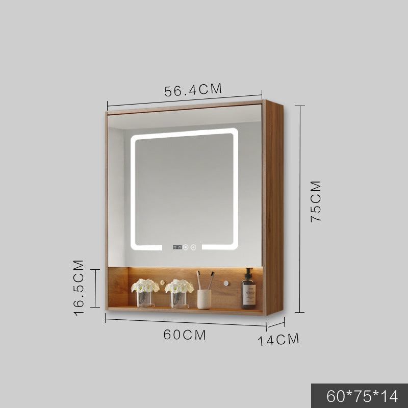 Smart Cabinet Mirror with LED Lights - Anti-fog Hanging Wall Type Bathroom Dressing Mirror