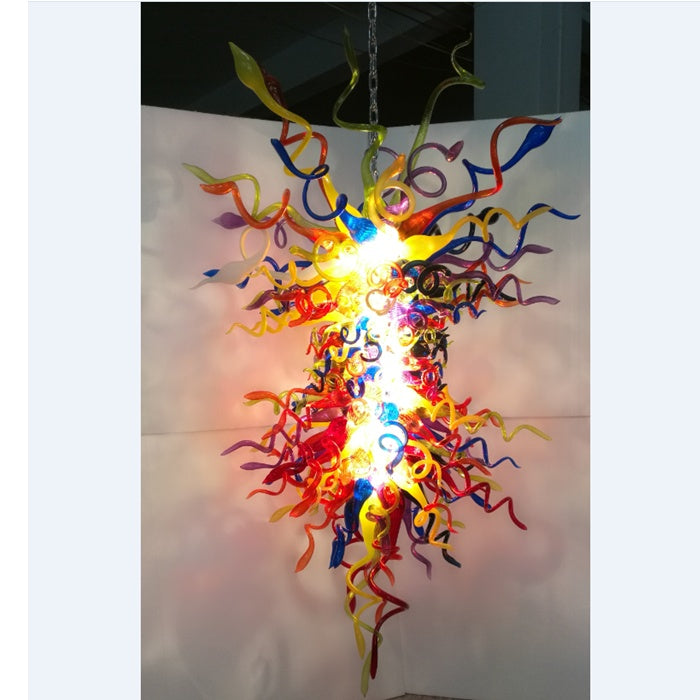 Modern Chilli Chandelier - Art Glass Design for Contemporary Spaces
